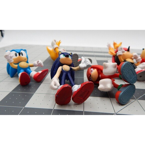 Sonic The Hedgehog Figures Mixed Lot of 10 Sega Jakks Cake Toppers - Picture 5 of 13